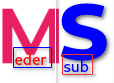 MEDERSUB Logo